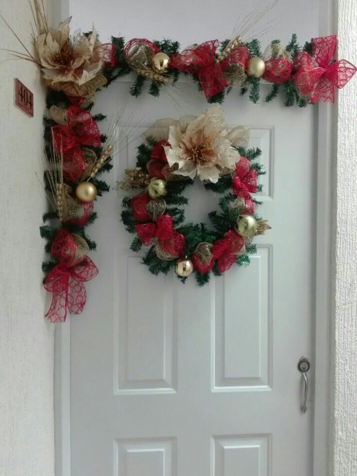 C Mo Decorar Las Puertas De Tus Habitaciones En Navidad Manualidades Eli