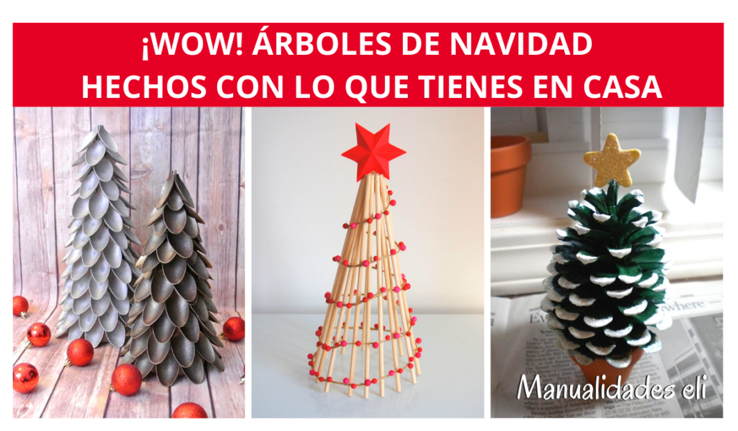 No Te Pierdas Esto Rboles De Navidad Hechos Con Materiales Que