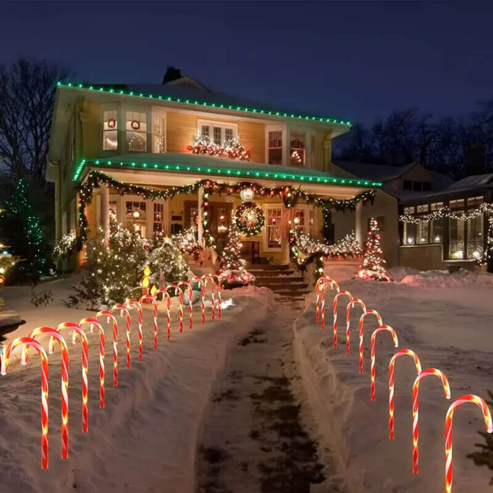 Descubre Las Mejores Casas Decoradas Con Luces De Navidad