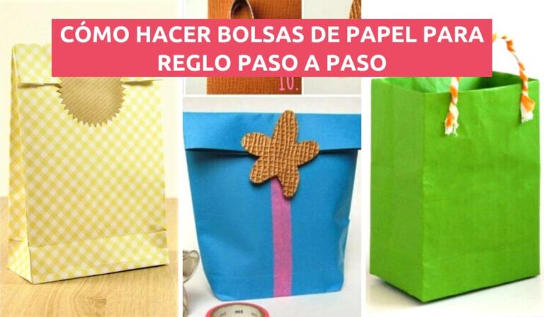 Aprende Con Estas ImÁgenes CÓmo Hacer Bolsas De Papel Para Regalo Muy FÁcil Manualidades Eli 6460