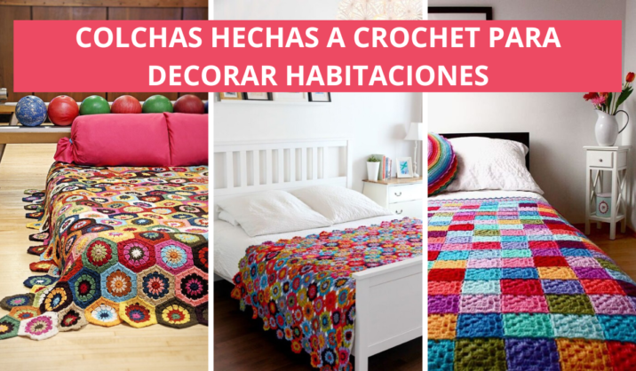 Mira Estas 13 De Hermosas Y Decorativas Colchas Tejidas A Crochet | Manualidades eli