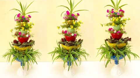 ¡Aquí Grandes Ideas Para Decorar Tu Jardín Con Botellas Plásticas