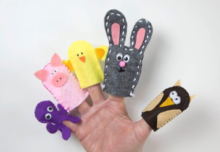 Ideas Creativas Para Diseñar Marionetas Con Fieltro En Casa