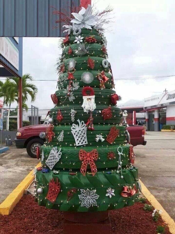 Árboles De Navidad Hechos Con Material Reciclado | Manualidades eli