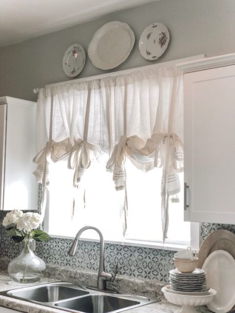 Ideas Prácticas Y Decorativas De Cortinas Para La Cocina | Manualidades eli