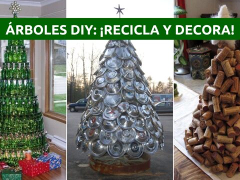 arboles diy navideños