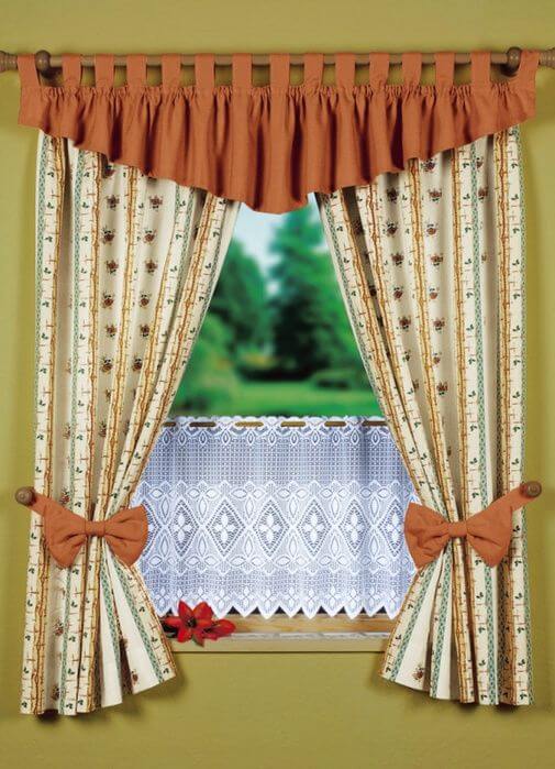 decoración con cortinas
