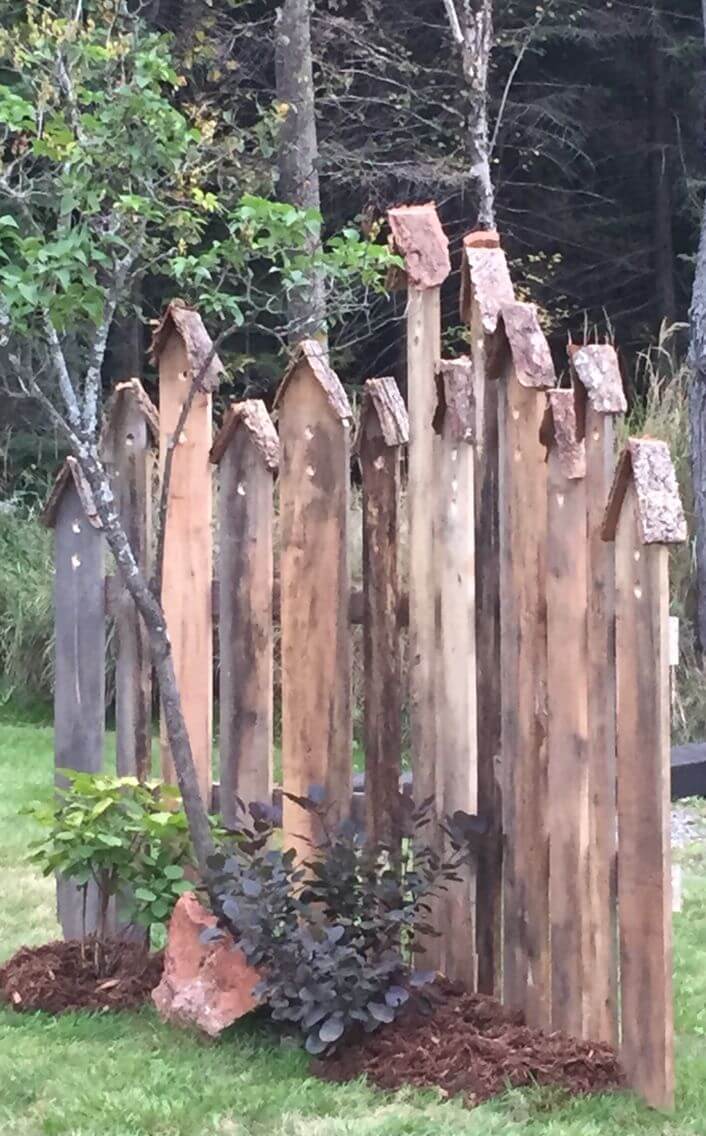 15 Maneras De Decorar Tu Jardín Utilizando Troncos Y Tablas