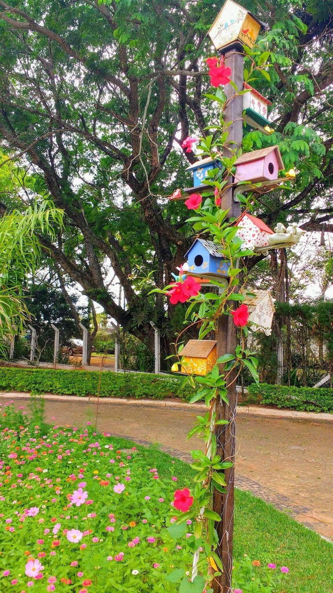 15 Maneras De Decorar Tu Jardín Utilizando Troncos Y Tablas