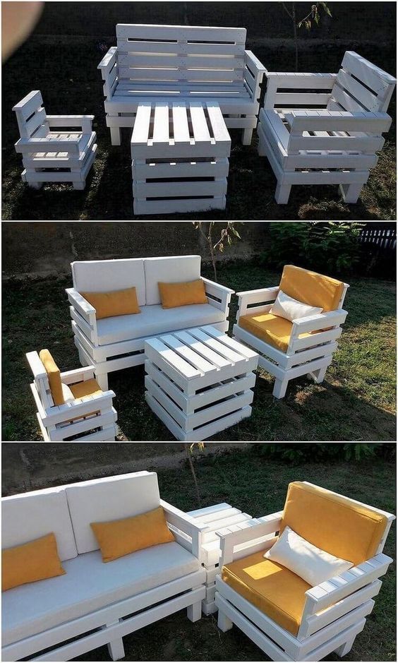 muebles de madera reciclada