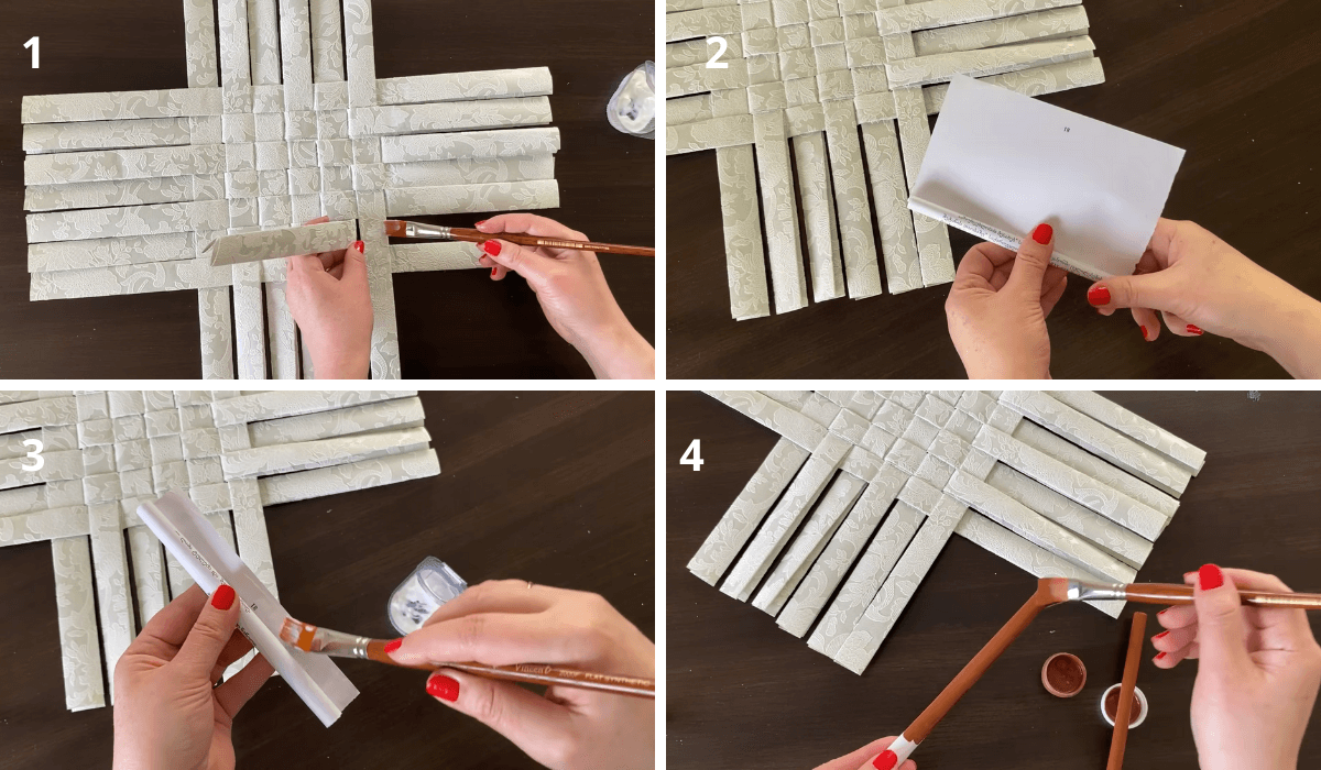 Si te ha sobrado papel tapiz, dale utilidad y haz esto | Manualidades eli