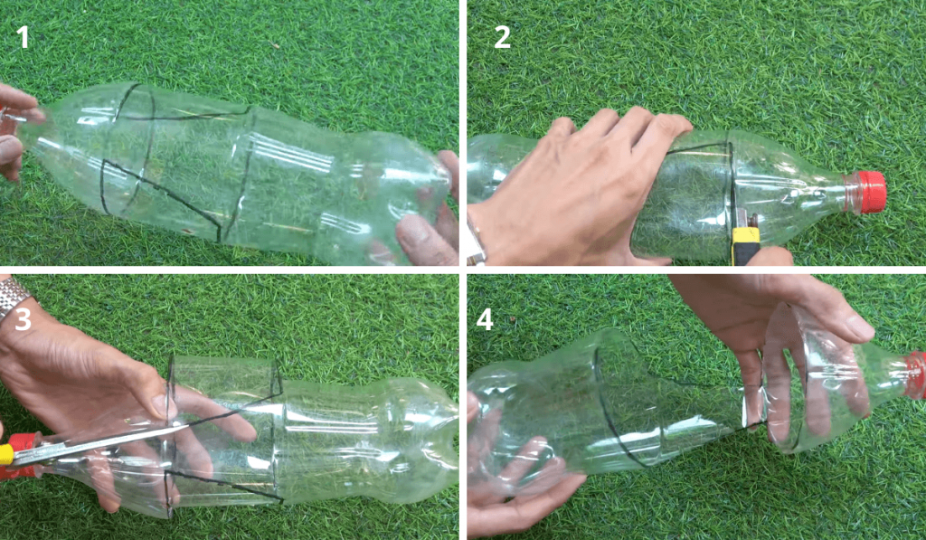 recicla botellas de plástico