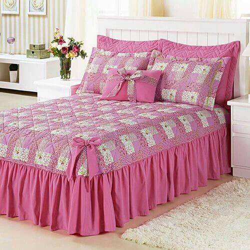 juegos de sábanas en color rosa
