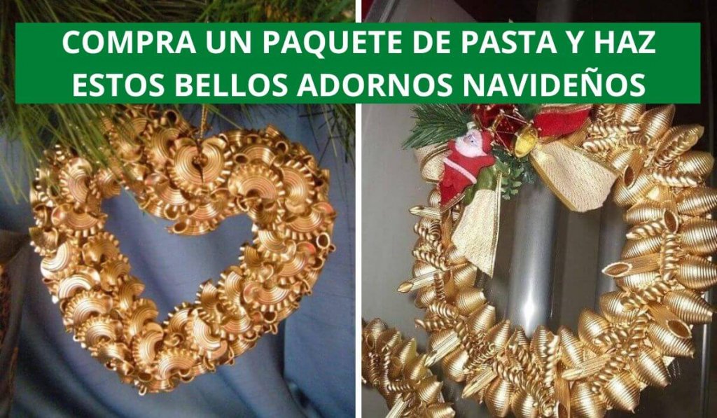 Adornos Navide Os Que Puedes Hacer T Misma Con Pasta