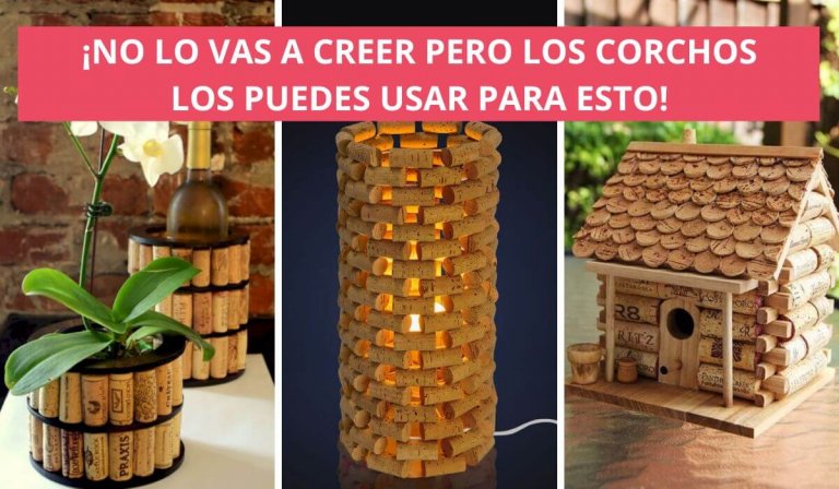 Mira Stas Bellas Artesan As Hechas Con Corchos Para Decorar Tu Hogar