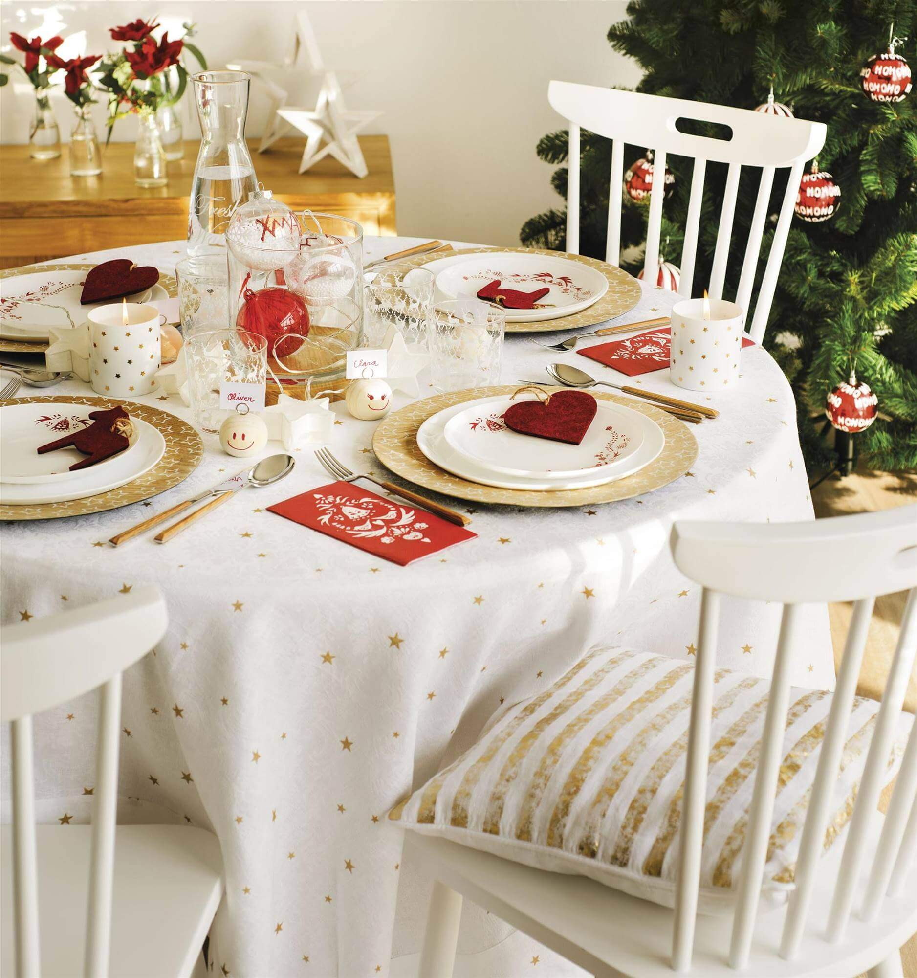 16 Tips de cómo decorar la mesa para la cena de navidad