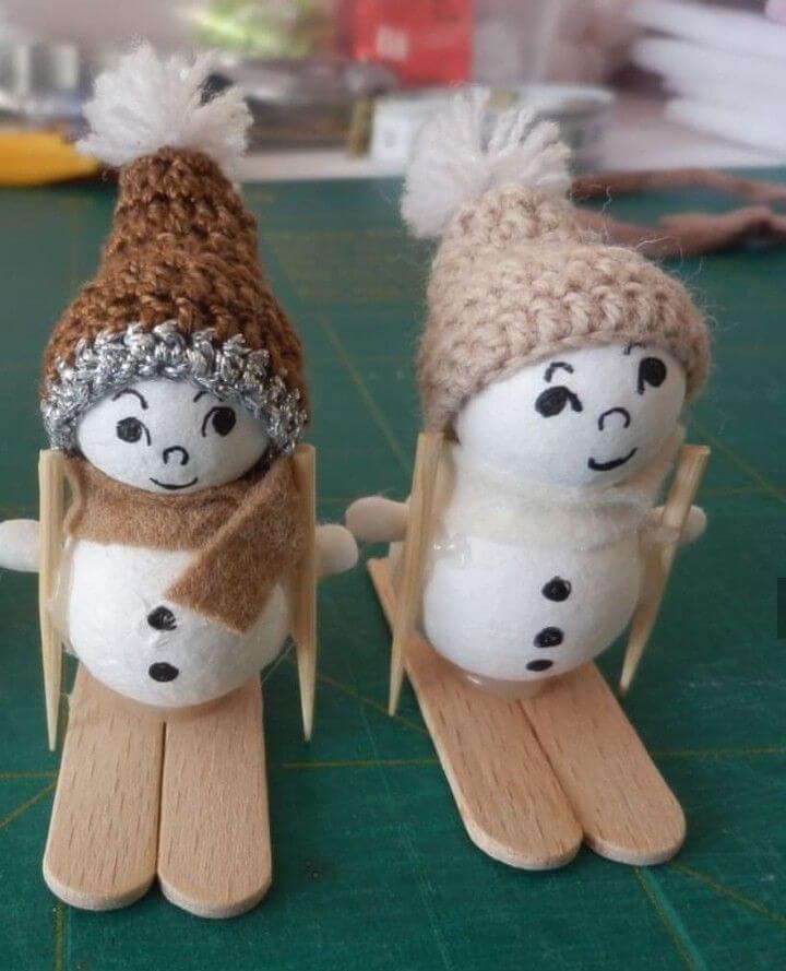 muñecos de nieve para decorar