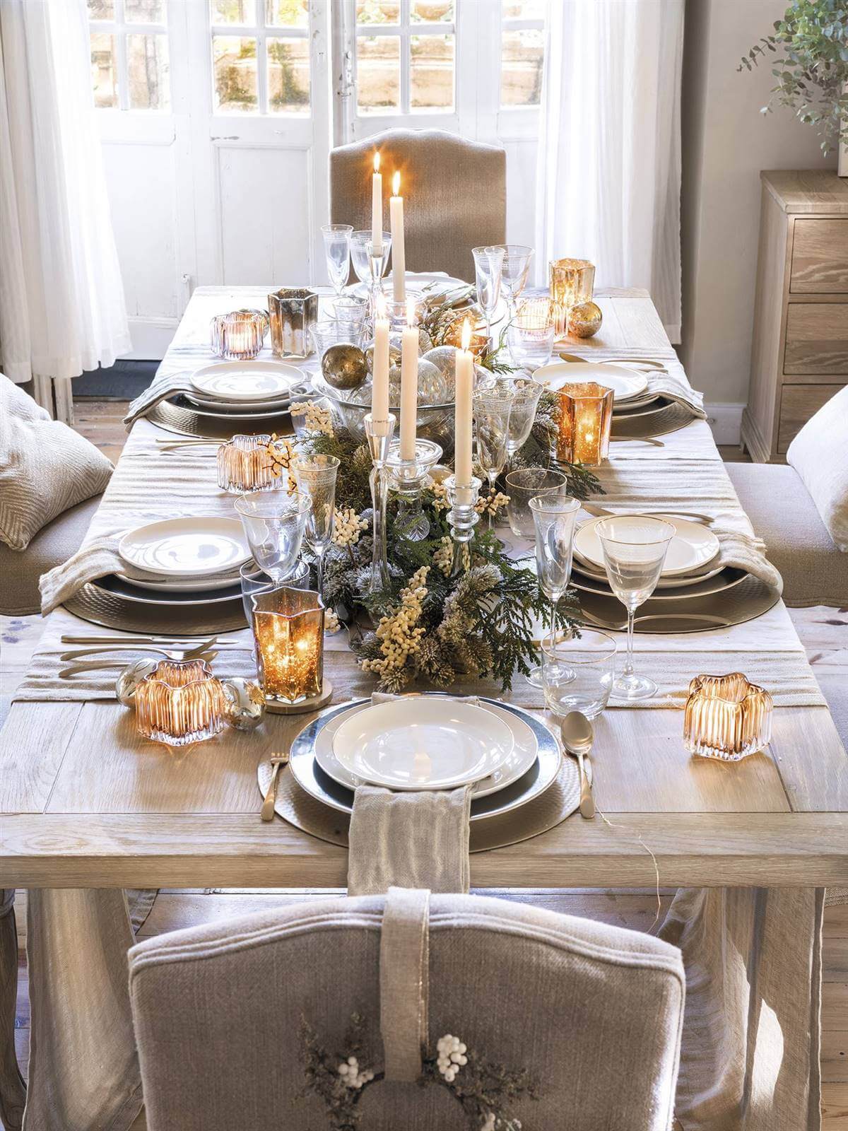 16 Tips de cómo decorar la mesa para la cena de navidad