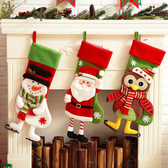 Hermosas Botas Navideñas Para Colgar En Cualquier Rincón