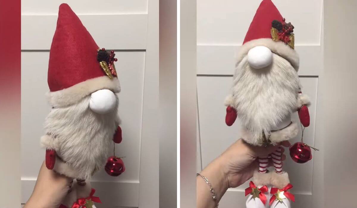 CÓMO HACER UN GNOMO NAVIDEÑO CON RECICLAJE