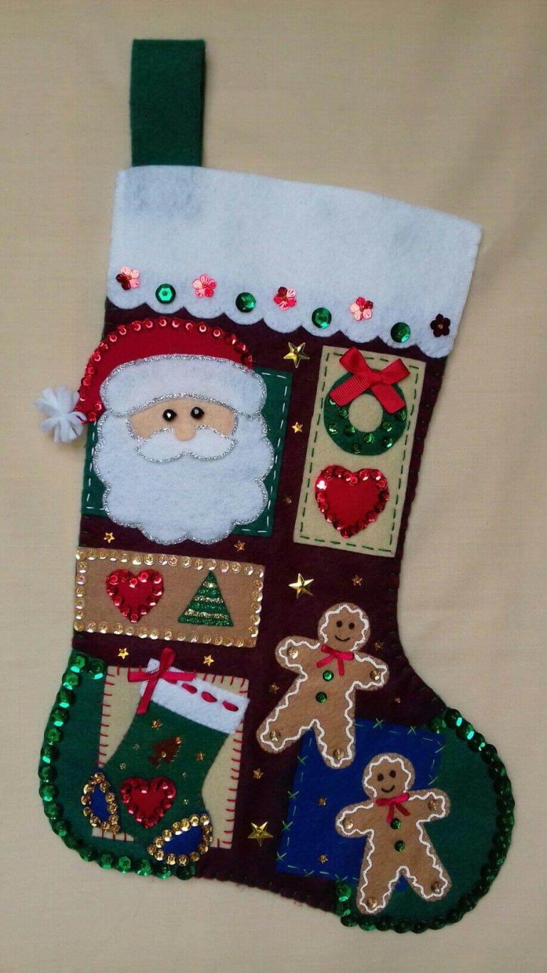 Hermosas Botas Navideñas Para Colgar En Cualquier Rincón
