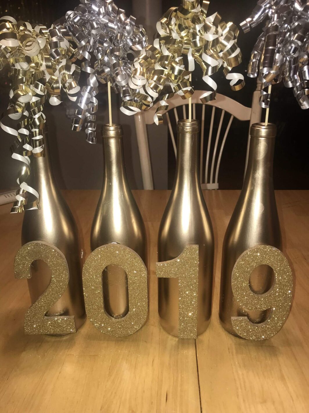 15 Arreglos Que Puedes Hacer Para Decorar En Año Nuevo Con Botellas De