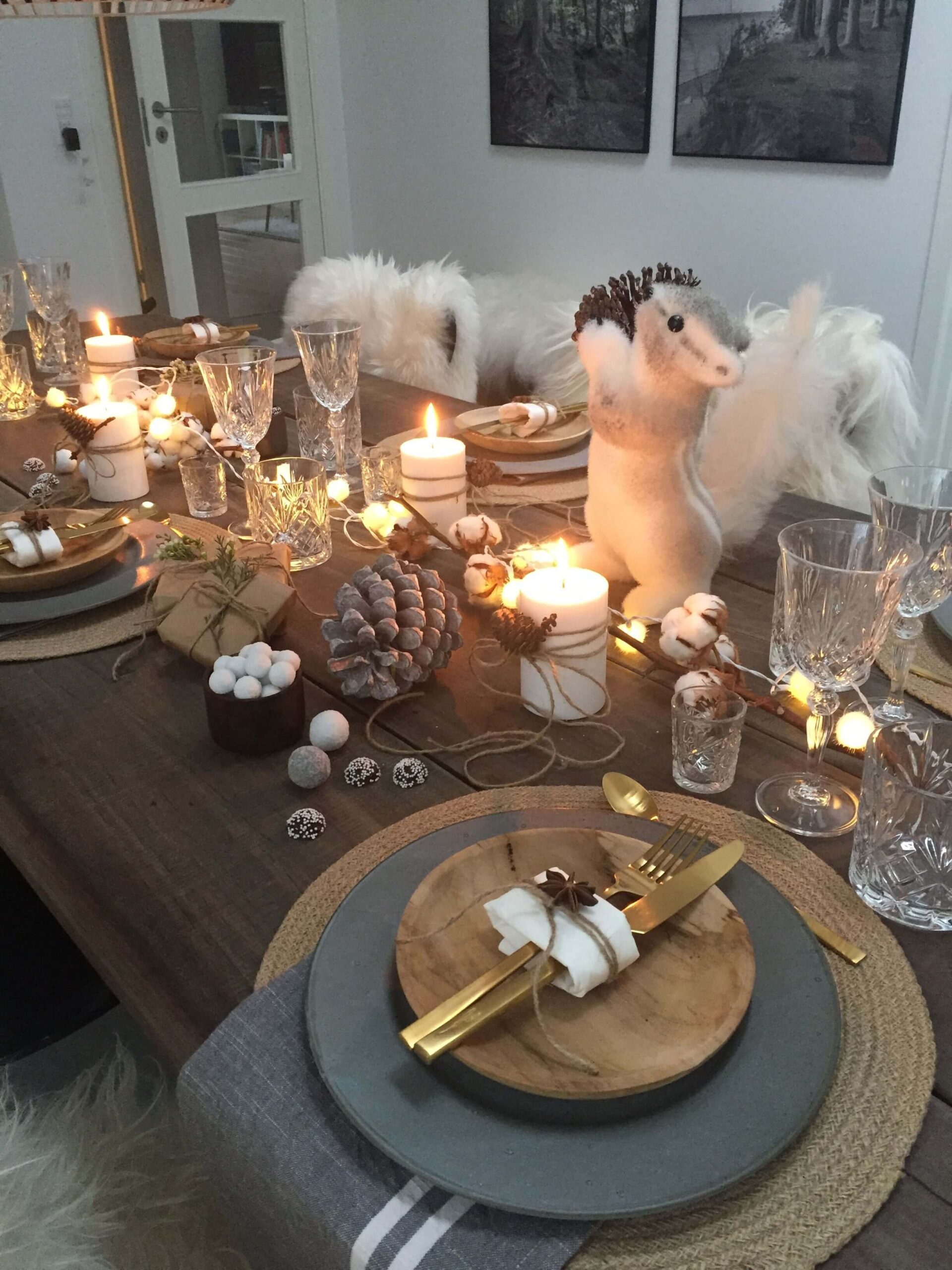 CÓMO DECORAR LA MESA ELEGANTEMENTE PARA LA CENA DE NOCHEVIEJA. AQUÍ 15