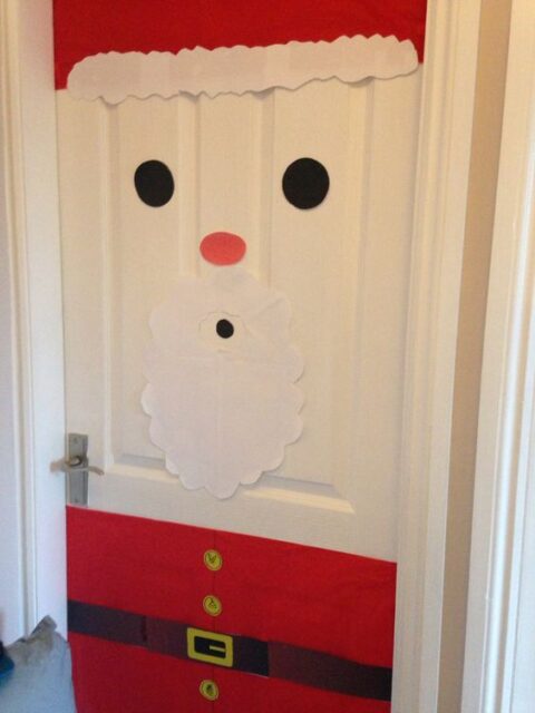 Más Y Más Ideas De Cómo Puedes Decorar Tu Puerta En Navidad