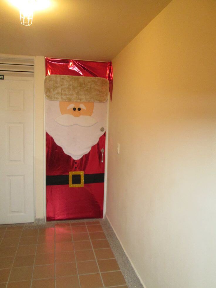 decorar tu puerta en navidad