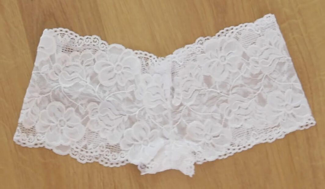 PUEDES HACER ROPA INTERIOR DE ENCAJE PARA DAMA EN MENOS