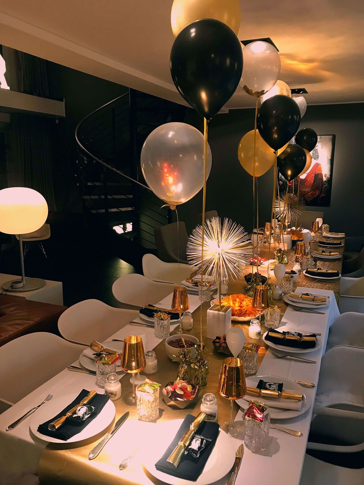 Ideas de Decoración de Mesa Para Recibir El año Nuevo