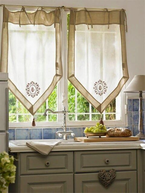 Cortinas Para Ventanas De Cocina