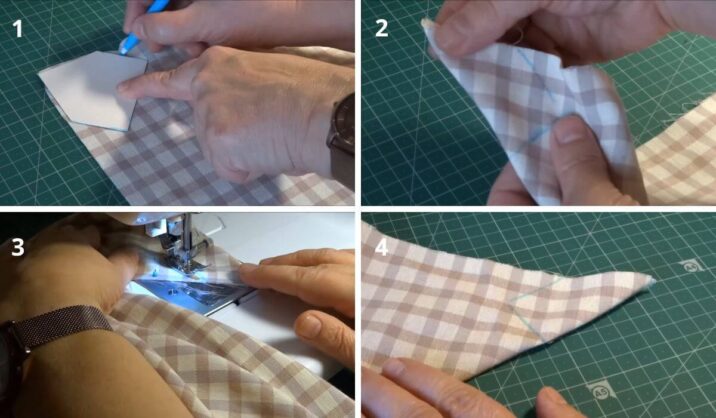 ¡TRUCO DE COSTURA! CÓMO HACER DOBLADILLOS PARA MANTELES INDIVIDUALES ...