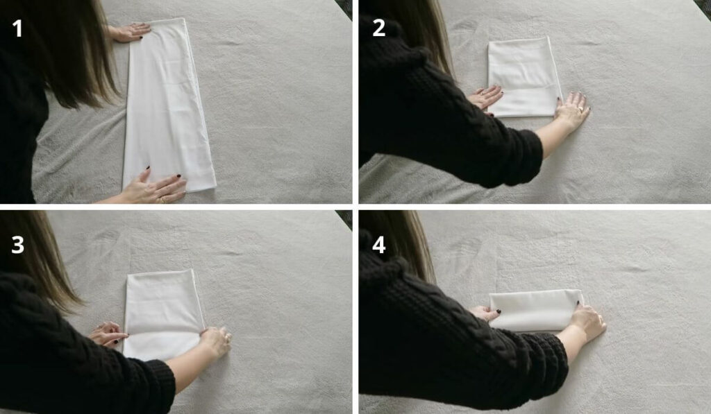 cómo doblar tus sábanas