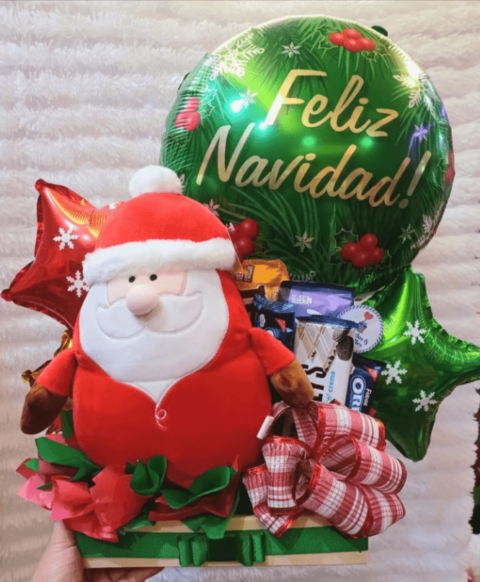 Ideas De Bell Simos Arreglos Navide Os Con Globos Para Obsequiar Manualidades Eli