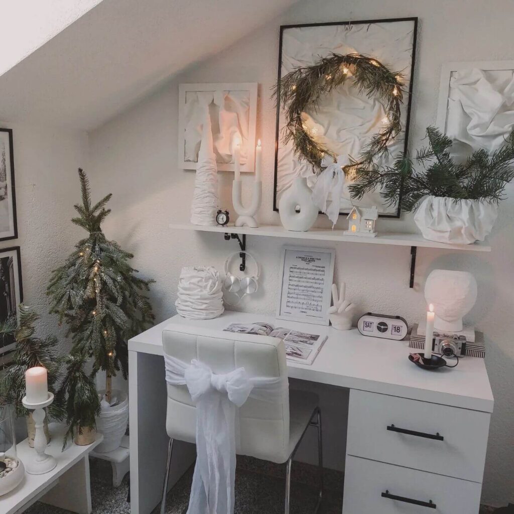 ideas para decorar oficinas en navidad