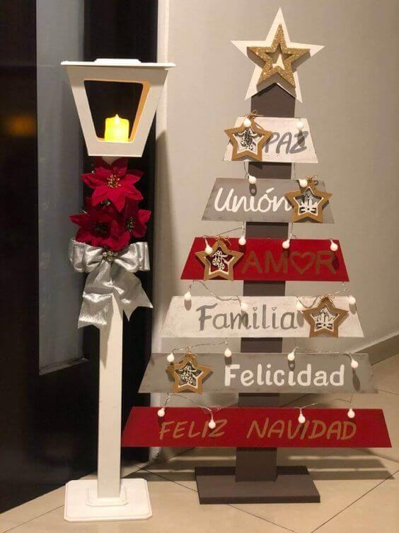 Adornos De Navidad En Madera 