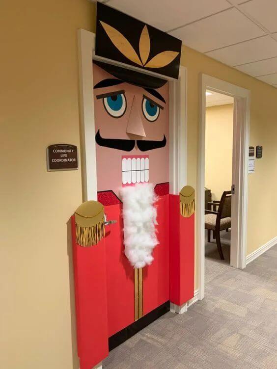  Ideas De Decoración Para La Puerta En Navidad