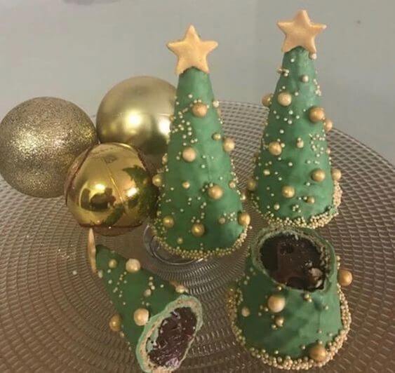 Adornos De Navidad De Chocolate Que Harán Lamerse Los Dedos