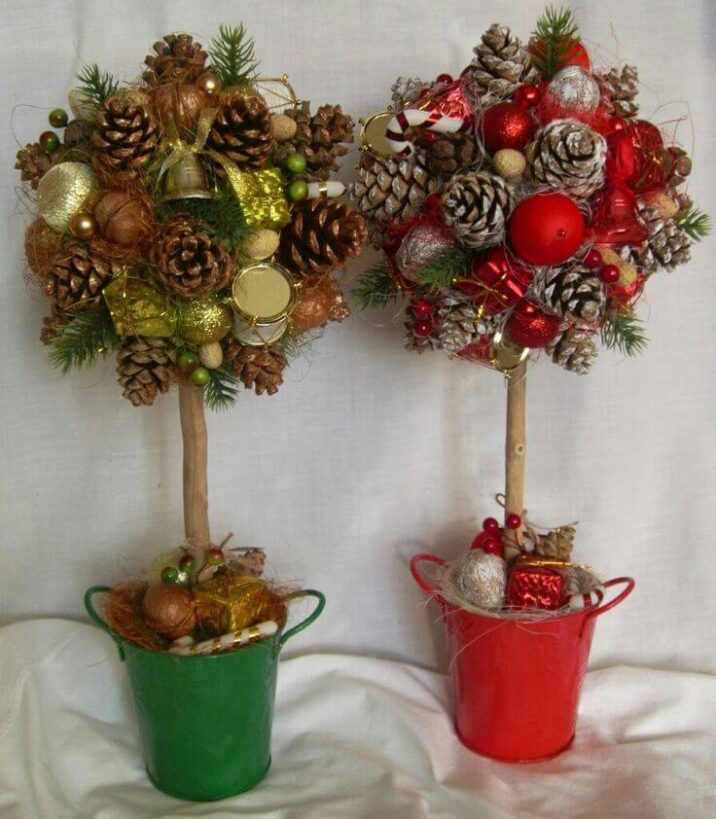 Cómo Usar Piñas Para Decorar En Navidad De Manera Original ...