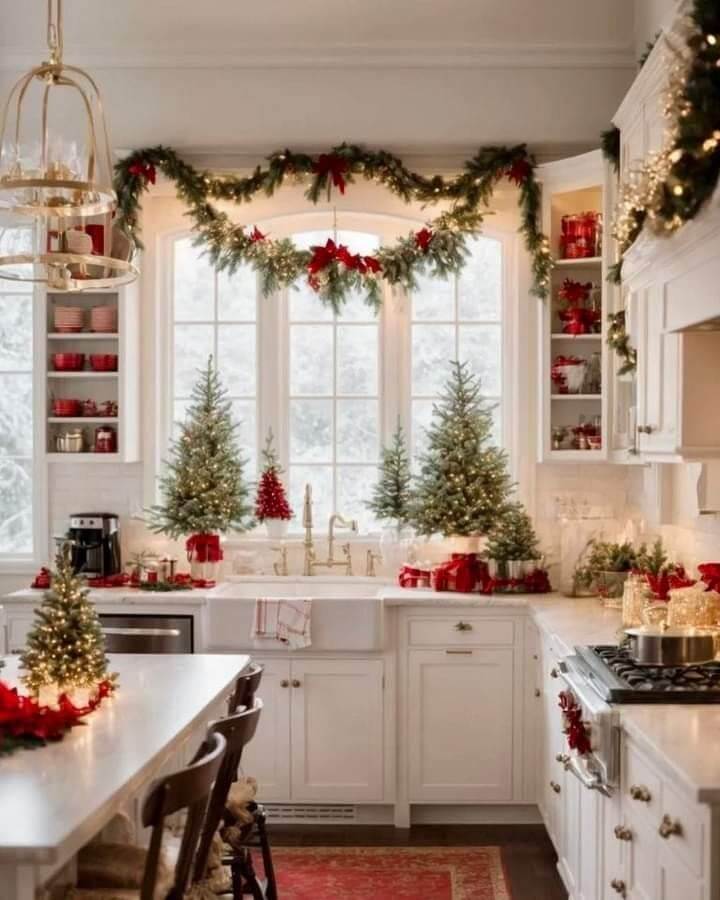 Ideas Para Decorar La Cocina En Navidad. ¡Sorprende A Todos ...