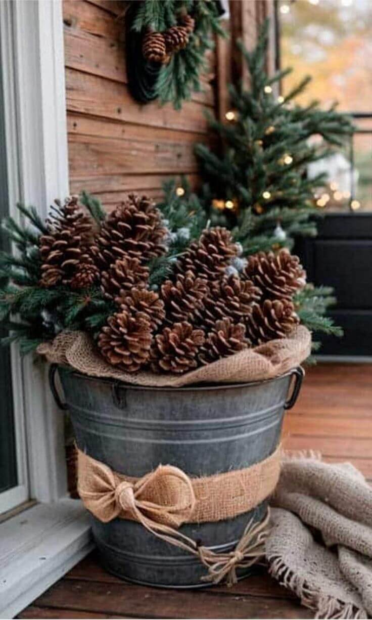 Cómo Usar Piñas Para Decorar En Navidad De Manera Original ...