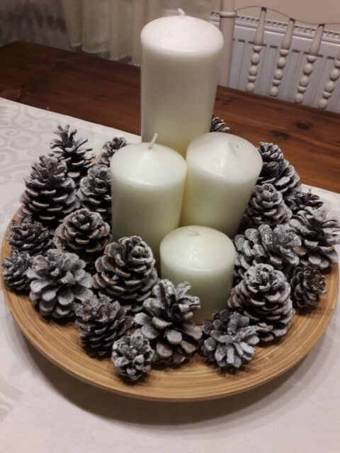 Cómo Usar Piñas Para Decorar En Navidad De Manera Original ...
