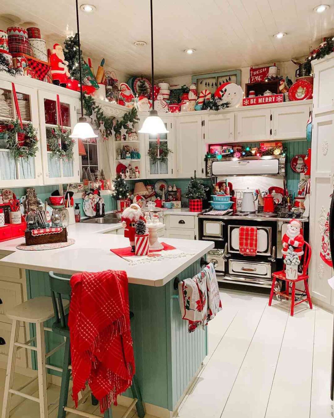 Ideas Para Decorar La Cocina En Navidad. ¡Sorprende A Todos ...