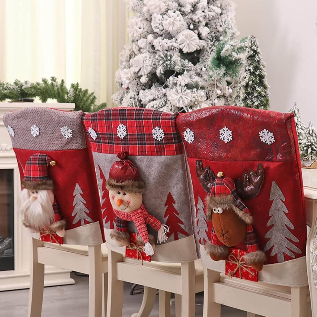 Ideas Para Adornar Las Sillas Del Comedor Para Navidad Que Encantarán