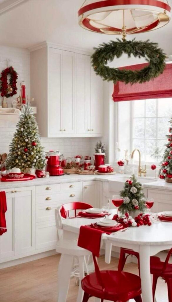 Ideas Para Decorar La Cocina En Navidad.