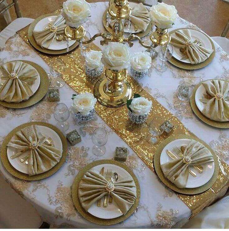 Ideas De Decoración De Mesa Para Cena De Fin De Año