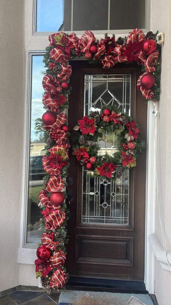 Guirnaldas Navideñas Para Puertas ¡Te Sorprenderán!