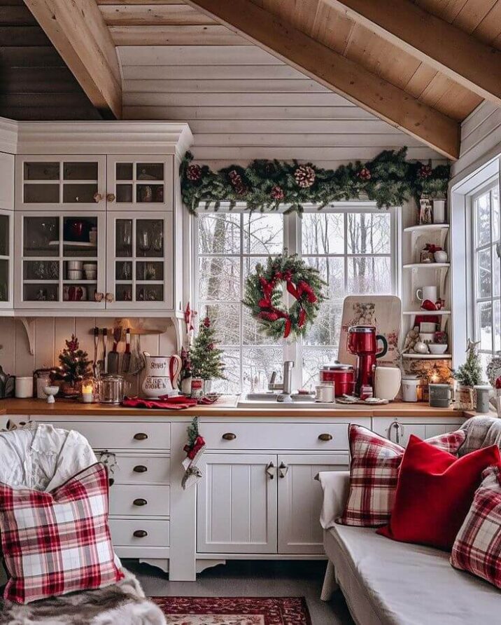 Ideas Para Decorar La Cocina En Navidad. ¡Sorprende A Todos ...