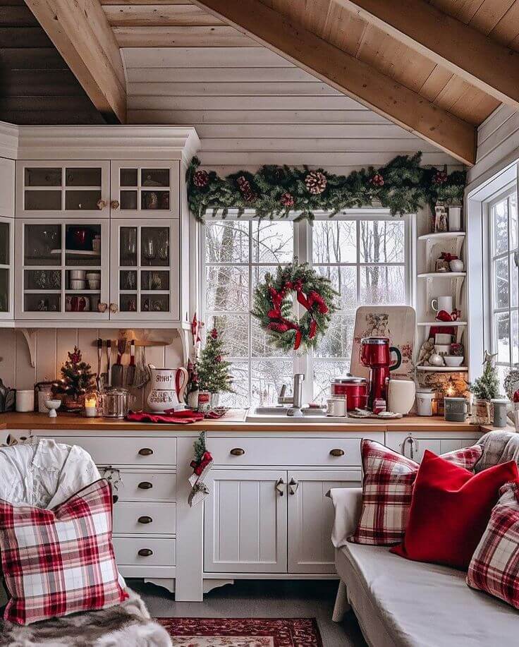 Ideas Para Decorar La Cocina En Navidad.